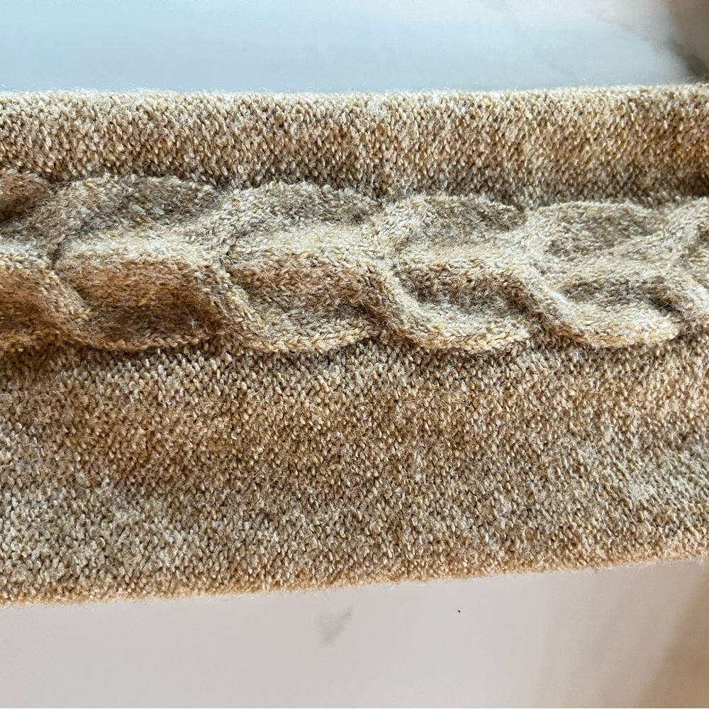 CeCe Tan Knit Sweater - Picture 6 of 7